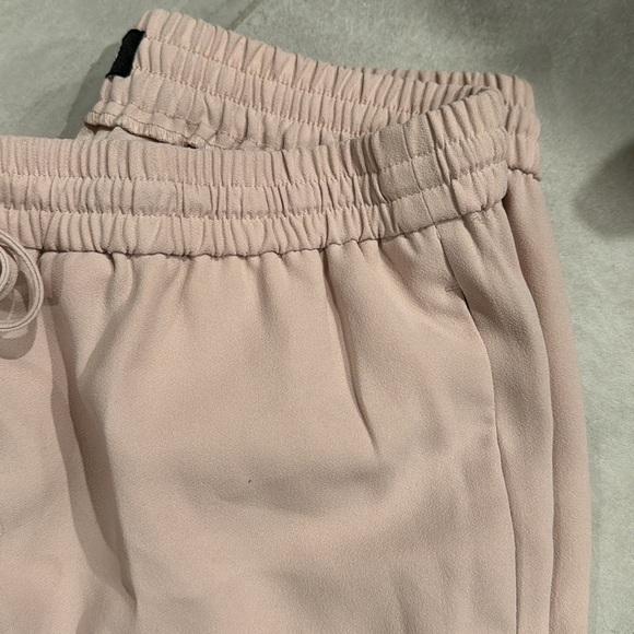 EXPRESS SOFT PINK JOGGERS with elastic waist & ankles - Picture 2 of 3